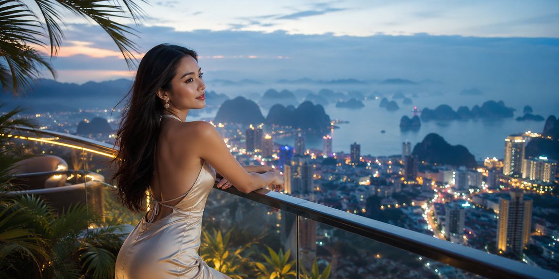 Người dùng tại Hạ Long trải nghiệm cá cược trực tuyến với khung cảnh vịnh biển đẹp