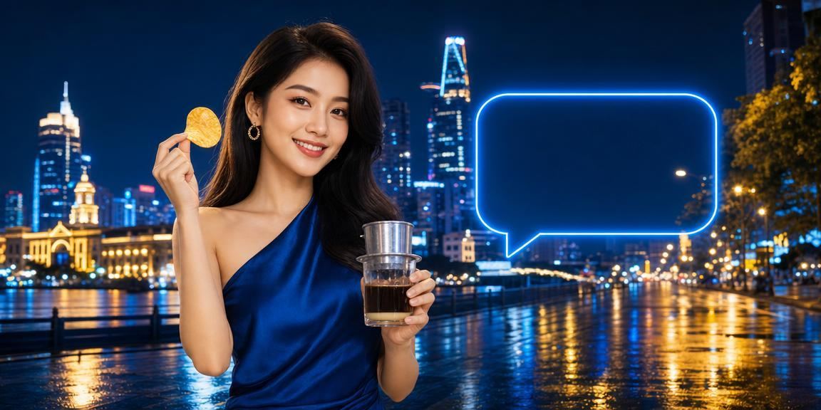 Người dùng tại TP. Hồ Chí Minh nhận thưởng nạp tiền lần đầu và uống cà phê buổi sáng